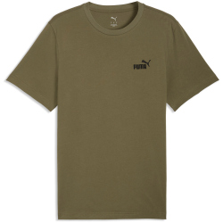 PUMA Essentials Small No. 1 Logo T-Shirt Herren 81 - loden green S