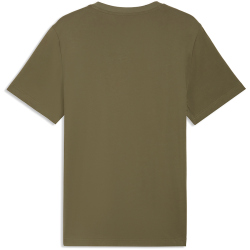PUMA Essentials Small No. 1 Logo T-Shirt Herren 81 - loden green S