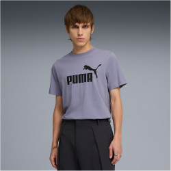 PUMA Essentials No. 1 Logo T-Shirt Herren 65 - gray sky L