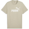 PUMA Essentials No. 1 Logo T-Shirt Herren 61 - pebble gray S