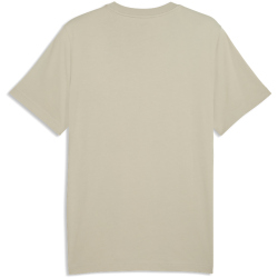 PUMA Essentials No. 1 Logo T-Shirt Herren 61 - pebble gray M