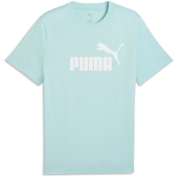 PUMA Essentials No. 1 Logo T-Shirt Herren 48 - fresh water M