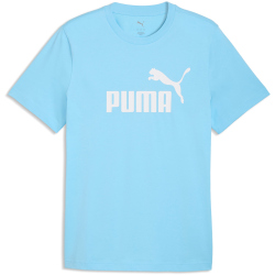 PUMA Essentials No. 1 Logo T-Shirt Herren 45 - vibrant blue L