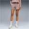 PUMA Essentials Small No. 1 Logo 5 High-Waist French Terry Sweatshorts Damen 88 - sandstone XS