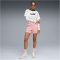 PUMA Essentials Small No. 1 Logo 5 High-Waist French Terry Sweatshorts Damen 26 - rosy outlook XS