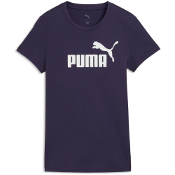 PUMA Essentials No. 1 Logo T-Shirt Damen 64 - deep plum L