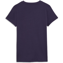 PUMA Essentials No. 1 Logo T-Shirt Damen 64 - deep plum L