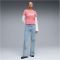 PUMA Essentials No. 1 Logo T-Shirt Damen 25 - wild pink L