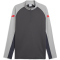 PUMA IndividualLIGA 1/4-Zip Trainings-Top Herren 01 - dusky gray/puma red/gray echo S