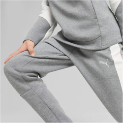 PUMA teamEVOSTRIPE Jogginghose Kinder 33 - medium gray...