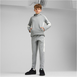 PUMA teamEVOSTRIPE Jogginghose Kinder 33 - medium gray...