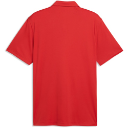 PUMA Pure 3.0 LC Poloshirt Herren 09 - candy apple XS