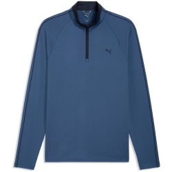 PUMA Pure 3.0 1/4-Zip Golfpullover Herren 03 - dark...