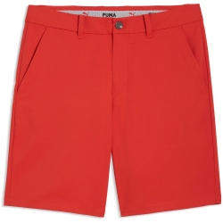PUMA 101 Pure 8" Golfshorts Herren 12 - candy apple 30
