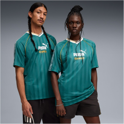 PUMA King Relaxed Streetwear Fußballtrikot 41 - emerald ice S