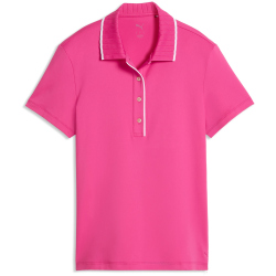 PUMA Cloudspun Bridges Poloshirt Damen 17 - pink opal S