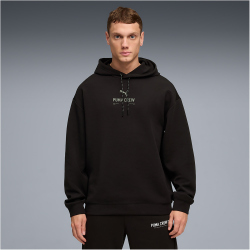 PUMA Cloudspun Branded Hoodie Herren 01 - PUMA black S