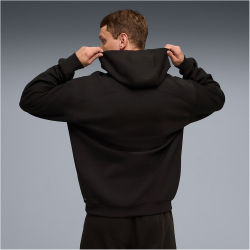 PUMA Cloudspun Branded Hoodie Herren 01 - PUMA black S