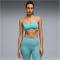 PUMA Move Strappy Low Support Sport-BH Damen 46 - baltic sea blue XS
