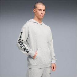 PUMA Graphics French Terry Hoodie Herren 04 - light gray...