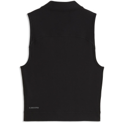 PUMA Cloudspun 1/4-Zip Tanktop Damen 01 - PUMA black XS
