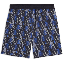 PUMA Train All Day Essentials Allover Print Woven Shorts...