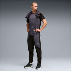 PUMA PWRtrain Fabric Mix Trainingsshirt Herren 99 - galactic gray XXL
