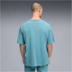 PUMA Graphic Oversized Trainingsshirt Herren 46 - baltic...