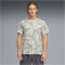 PUMA PWRtrain Allover Print Trainingsshirt Herren 38 - glacial gray/apple spritz S