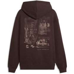 PUMA x Hyrox Heavyweight Hoodie Herren 13 - chocolate...