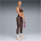PUMA Train All Day Essential Spotted Haze High-Waist 7/8-Leggings Damen 13 - chocolate brown XXL
