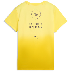 PUMA x Hyrox Poly Graphic Trainingsshirt Damen 19 - pineapple ice/dazzling yellow XS