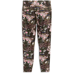 PUMA League Allover Print High-Waist 7/8-Leggings Damen 81 - loden green S