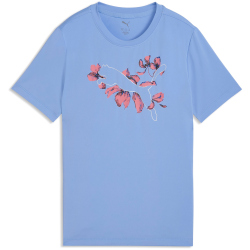 PUMA Train All Day Essentials Logo Graphic Trainingsshirt Mädchen 60 - intense lavender 164