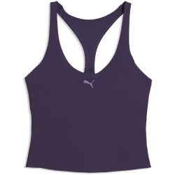 PUMA Shapeluxe Racerback Tanktop Damen 64 - deep plum M