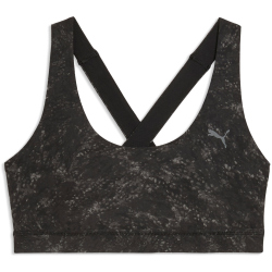 PUMA Cloudspun Allover Print Mid Support Sport-BH Damen...