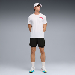 PUMA Run Nitro Graphic Laufshirt Herren 02 - PUMA white M