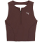 PUMA Run Lightsride Cropped Lauf-Tanktop Damen 13 - chocolate brown S
