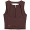 PUMA Run Lightsride Cropped Lauf-Tanktop Damen 13 - chocolate brown S