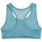 PUMA 4Keeps Pebble Print Mid Support Sport-BH Damen 46 - baltic sea blue XS
