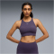 PUMA Shapeluxe Mid Support High Neck Sport-BH Damen 64 - deep plum XS
