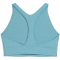 PUMA Shapeluxe Mid Support High Neck Sport-BH Damen 46 - baltic sea blue XS