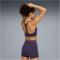 PUMA x HYROX Shapeluxe Mid Support High Neck Sport-BH Damen 64 - deep plum XS