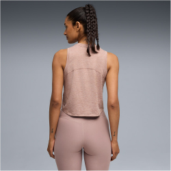 PUMA Cloudspun Tanktop Damen 99 - sandstone heather L