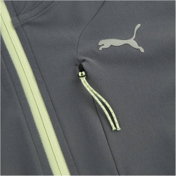 PUMA PWRTRAIN Stretch Woven Trainingsjacke Herren 38 - galactic gray/apple spritz M