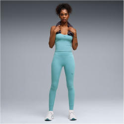 PUMA Shapeluxe High-Waist 7/8-Leggings Damen 46 - baltic sea blue S