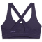PUMA Cloudspun Mid Support Sport-BH Damen 64 - deep plum heather XS