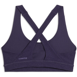 PUMA Cloudspun Mid Support Sport-BH Damen 64 - deep plum heather L