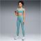 PUMA Cloudspun Mid Support Sport-BH Damen 46 - baltic sea blue XS