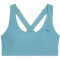 PUMA Cloudspun Mid Support Sport-BH Damen 46 - baltic sea blue L